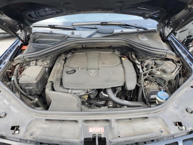 4JGDA5HB9CA002020 - 2012 MERCEDES-BENZ ML 350 4MATIC BLACK photo 12