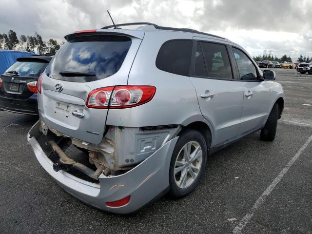 5XYZKDAGXCG107382 - 2012 HYUNDAI SANTA FE LIMITED SILVER photo 3