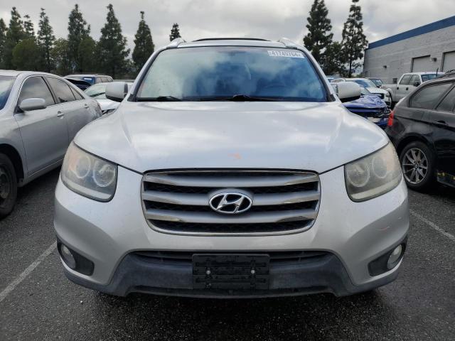 5XYZKDAGXCG107382 - 2012 HYUNDAI SANTA FE LIMITED SILVER photo 5