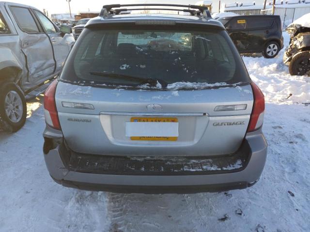 4S4BP61C587304133 - 2008 SUBARU OUTBACK 2.5I SILVER photo 6