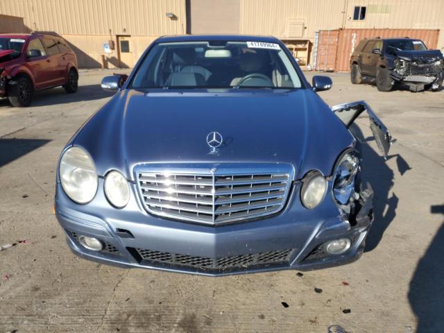 WDBUF56X07B029304 - 2007 MERCEDES-BENZ E 350 BLUE photo 5