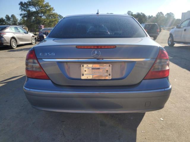 WDBUF56X07B029304 - 2007 MERCEDES-BENZ E 350 BLUE photo 6