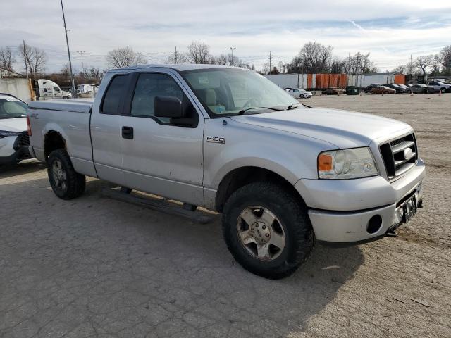 1FTRX14W06FA15529 - 2006 FORD F150 SILVER photo 4