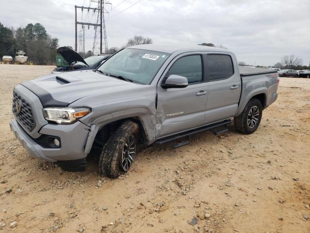 3TYCZ5AN4MT011357 - 2021 TOYOTA TACOMA DOUBLE CAB GRAY photo 1