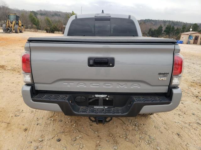 3TYCZ5AN4MT011357 - 2021 TOYOTA TACOMA DOUBLE CAB GRAY photo 6