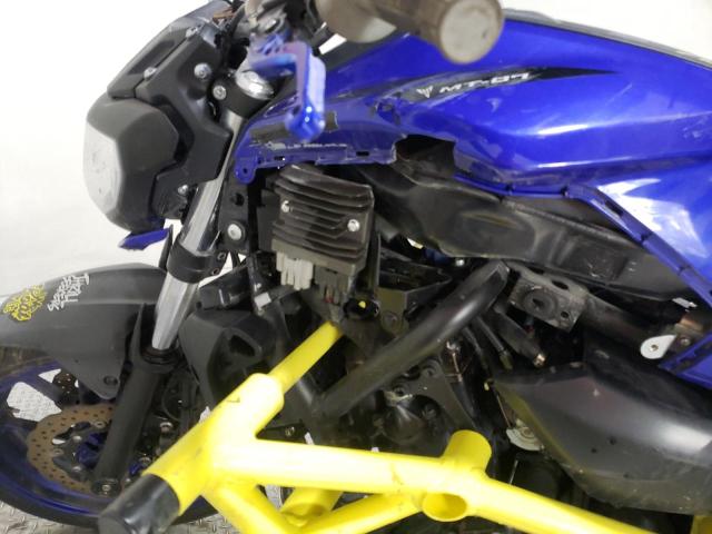 JYARM27E8JA002434 - 2018 YAMAHA MT07 BLUE photo 9