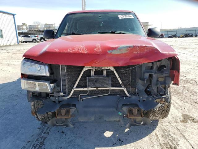 2GCEC13T161228286 - 2006 CHEVROLET SILVERADO C1500 RED photo 5