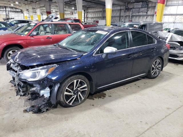 4S3BNAS63J3028800 - 2018 SUBARU LEGACY SPORT BLUE photo 1