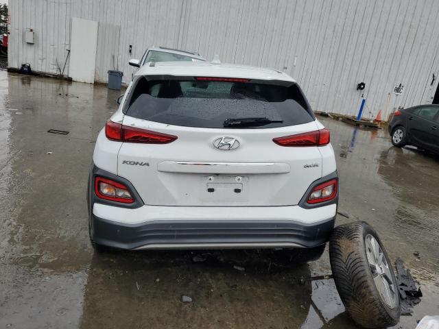 KM8K53AG5KU023966 - 2019 HYUNDAI KONA ULTIMATE WHITE photo 6