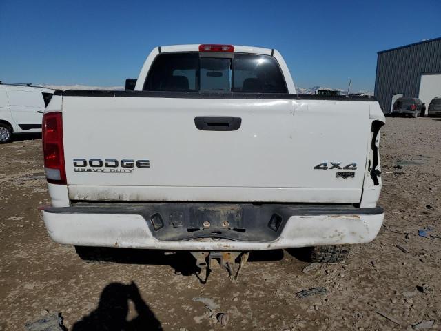 3D7KU28D13G792469 - 2003 DODGE RAM 2500 S WHITE photo 6