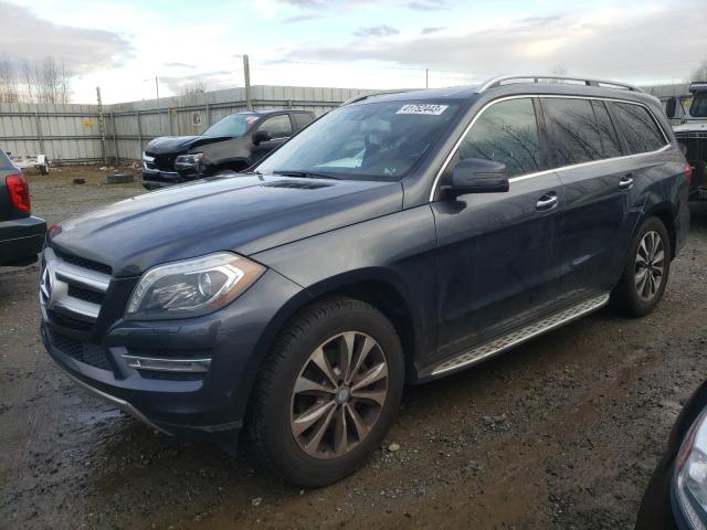 4JGDF6EE6GA641418 - 2016 MERCEDES-BENZ GL 450 4MATIC GRAY photo 1