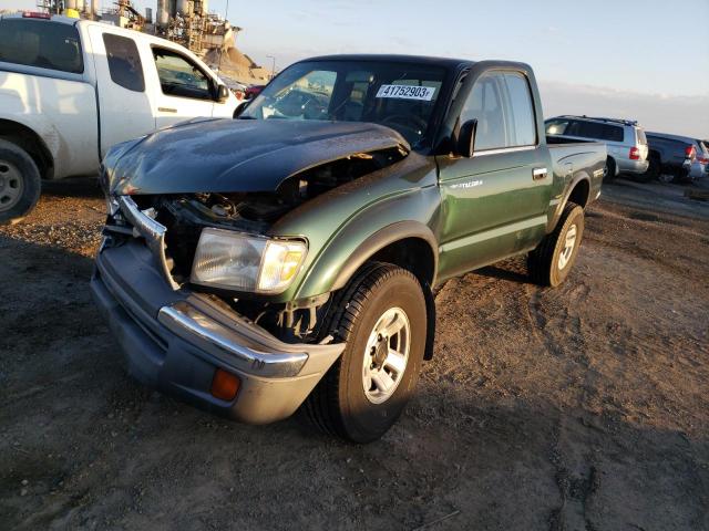 4TASN92N7YZ680053 - 2000 TOYOTA TACOMA XTRACAB PRERUNNER მწვანე ფოტო 1