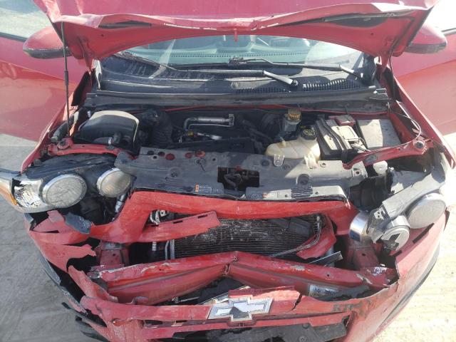1G1JB6SG5D4154870 - 2013 CHEVROLET SONIC LS 红色 照片 11