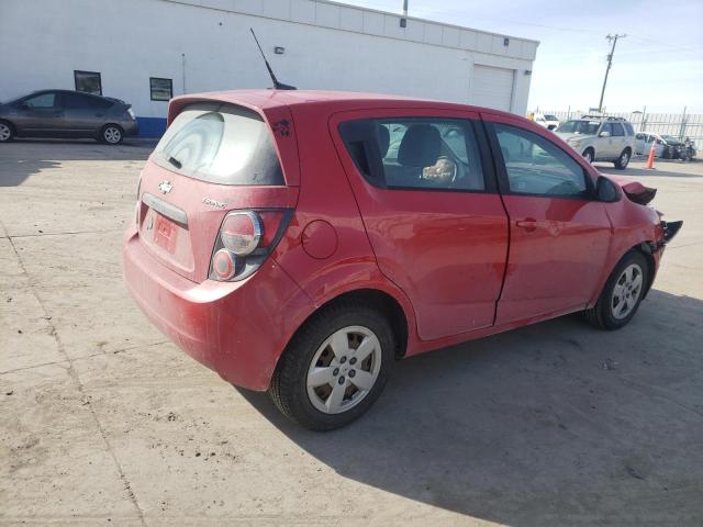 1G1JB6SG5D4154870 - 2013 CHEVROLET SONIC LS 红色 照片 3