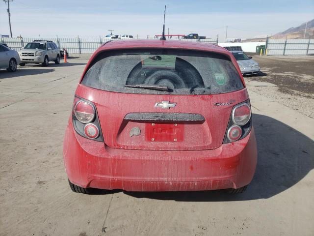 1G1JB6SG5D4154870 - 2013 CHEVROLET SONIC LS 红色 照片 6