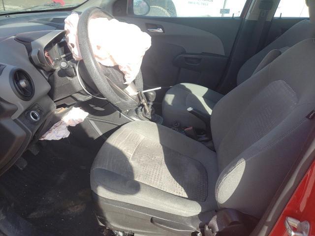 1G1JB6SG5D4154870 - 2013 CHEVROLET SONIC LS 红色 照片 7