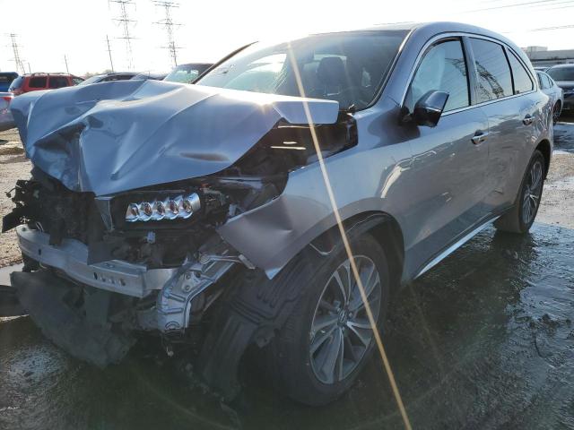 5FRYD4H5XHB025353 - 2017 ACURA MDX TECHNOLOGY SILVER photo 1