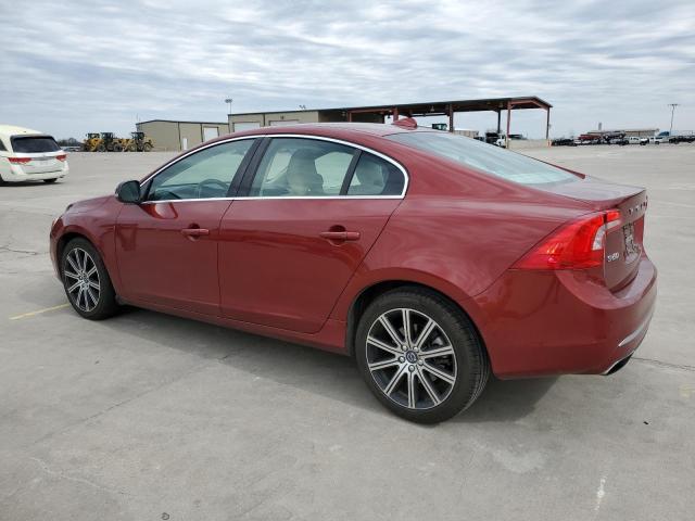 LYV402FK7GB110370 - 2016 VOLVO S60 PREMIER RED photo 2