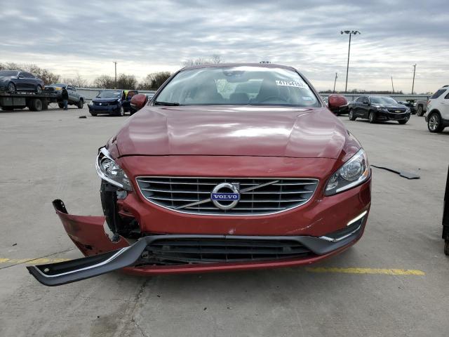 LYV402FK7GB110370 - 2016 VOLVO S60 PREMIER RED photo 5