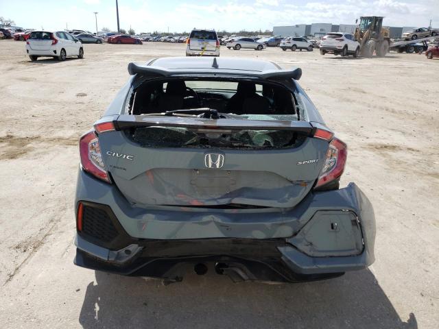 SHHFK7H40JU208496 - 2018 HONDA CIVIC SPORT 灰色 照片 6