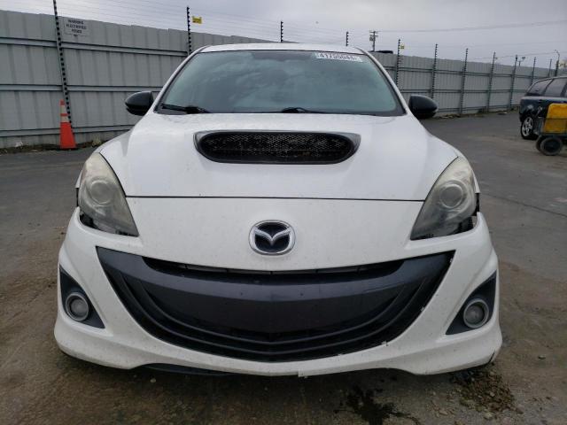 JM1BL1L44D1821767 - 2013 MAZDA SPEED 3 WHITE photo 5