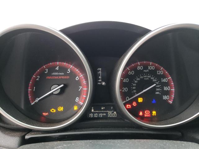 JM1BL1L44D1821767 - 2013 MAZDA SPEED 3 WHITE photo 9