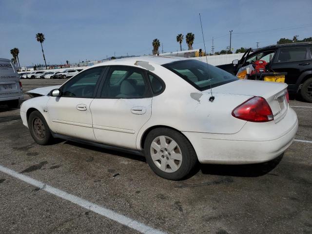 1FAFP5225YG249680 - 2000 FORD TAURUS LX WHITE photo 2