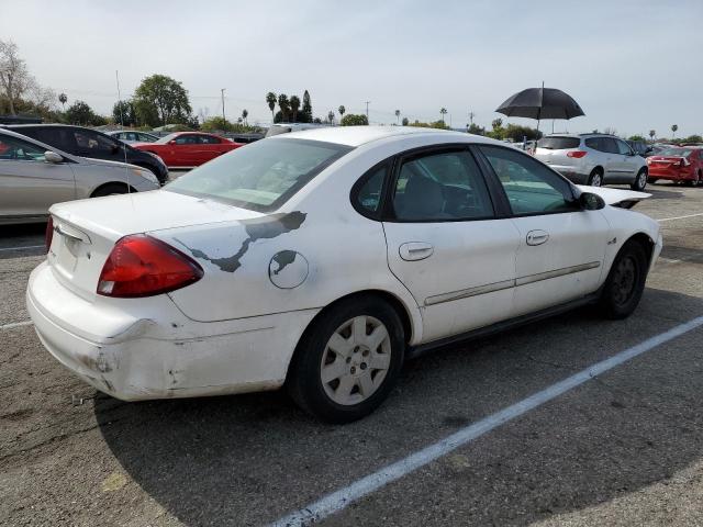 1FAFP5225YG249680 - 2000 FORD TAURUS LX WHITE photo 3