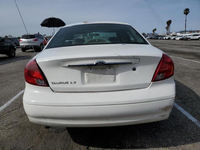 1FAFP5225YG249680 - 2000 FORD TAURUS LX WHITE photo 6