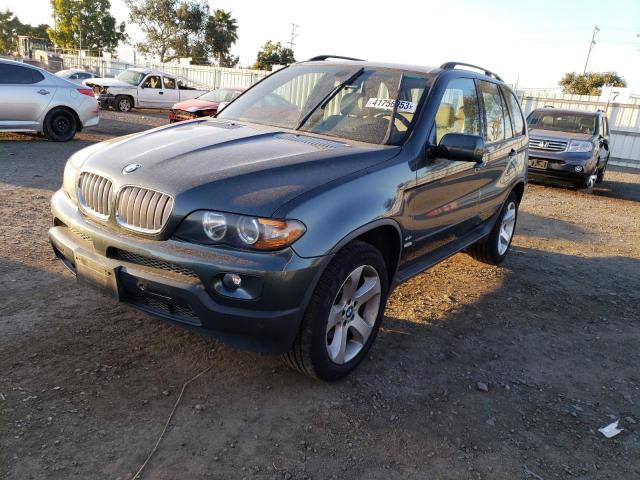 5UXFB53506LV29558 - 2006 BMW X5 4.4I GREEN photo 1