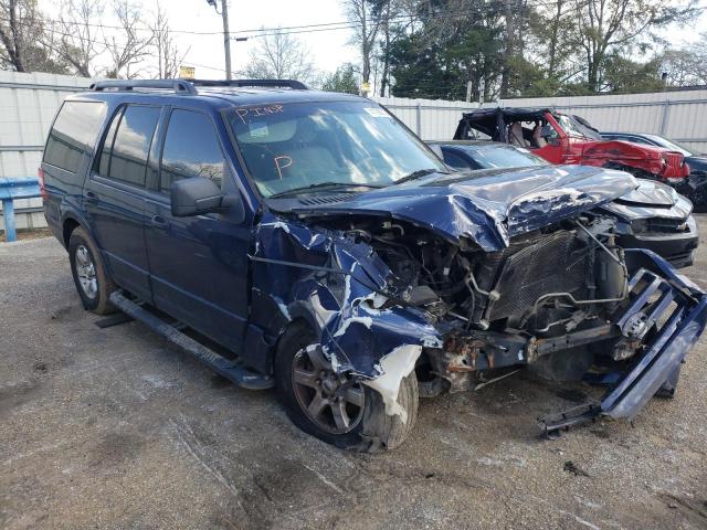 1FMFU15529EB03151 - 2009 FORD EXPEDITION XLT BLUE photo 4