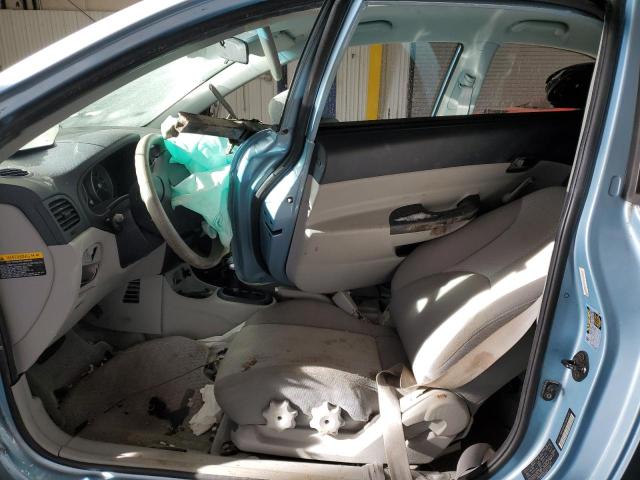 KMHCM36C07U005265 - 2007 HYUNDAI ACCENT GS Mavi foto 7