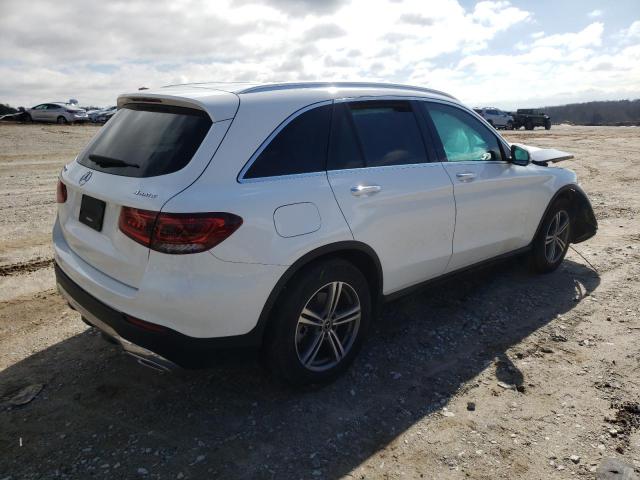 WDC0G8EB2LF727687 - 2020 MERCEDES-BENZ GLC 300 4MATIC WHITE photo 3