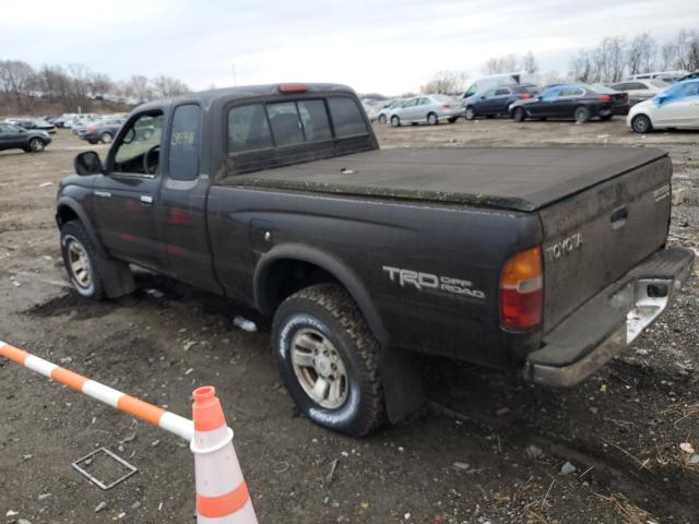 4TASN92N4YZ656793 - 2000 TOYOTA TACOMA XTRACAB PRERUNNER შავი ფოტო 2