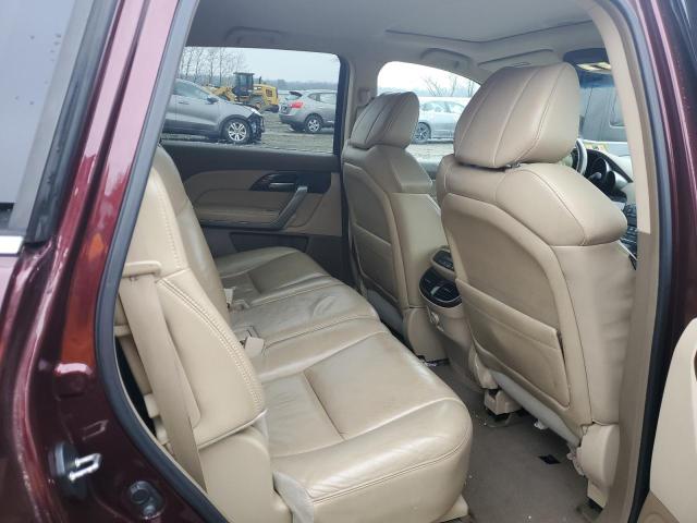 2HNYD2H35DH516223 - 2013 ACURA MDX TECHNOLOGY BURGUNDY photo 11