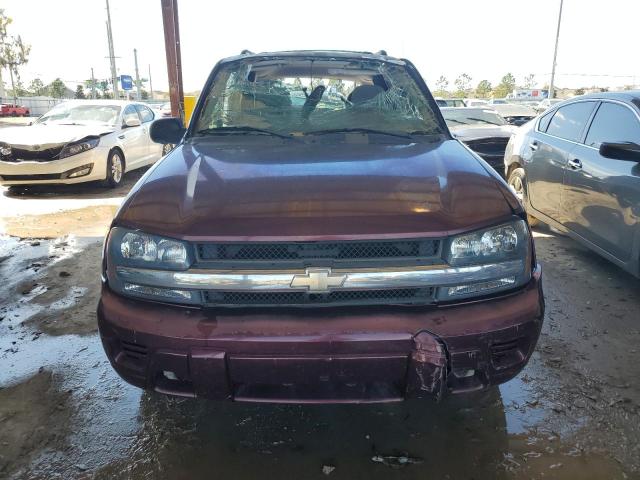 1GNDT13S962269727 - 2006 CHEVROLET TRAILBLAZE LS BURGUNDY photo 5