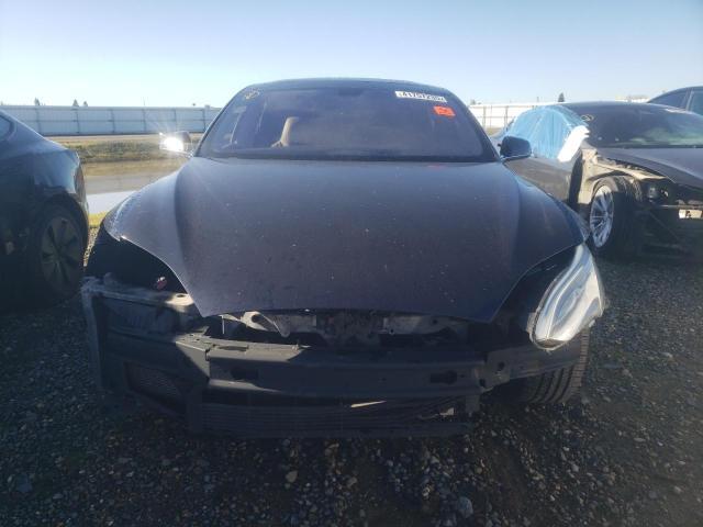 5YJSA1CG2DFP07581 - 2013 TESLA MODEL S BLUE photo 5