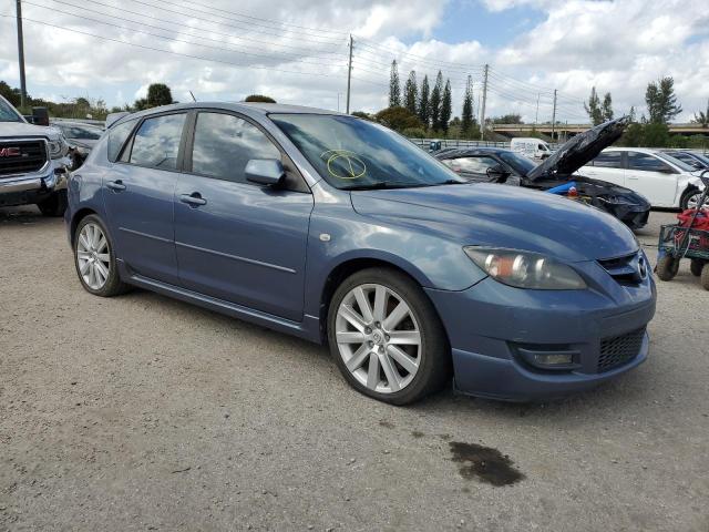 JM1BK34L871630961 - 2007 MAZDA SPEED 3 SILVER photo 4