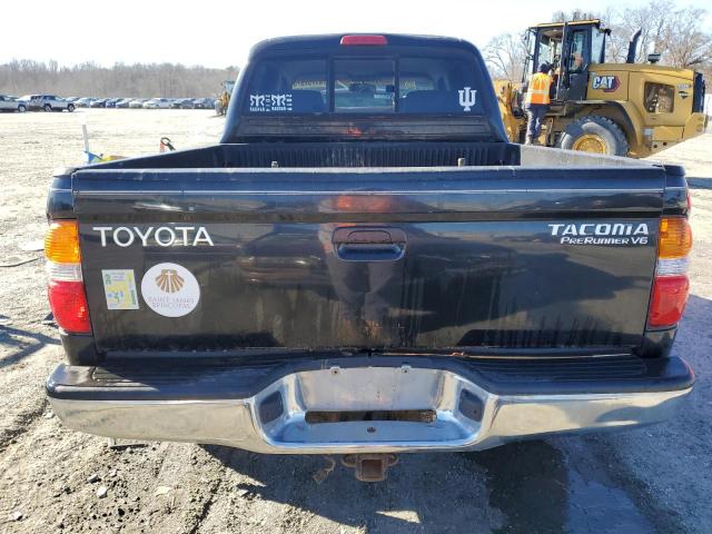 5TEGN92N22Z064721 - 2002 TOYOTA TACOMA DOUBLE CAB PRERUNNER BLACK photo 6