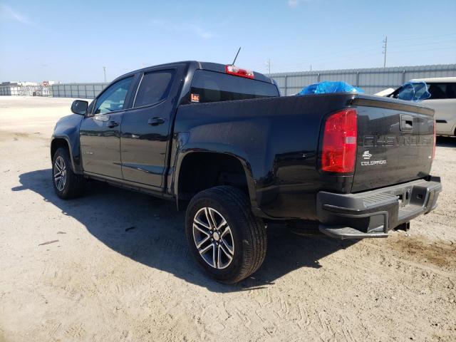 1GCGSBEN9M1122803 - 2021 CHEVROLET COLORADO BLACK photo 3