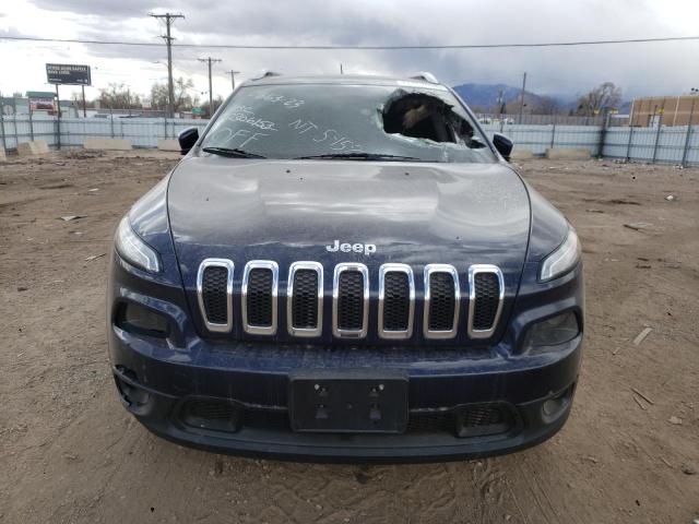 1C4PJMCBXEW203191 - 2014 JEEP CHEROKEE LATITUDE BLUE photo 5