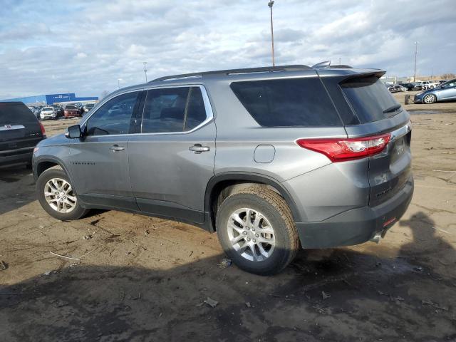 1GNERGKW8KJ261113 - 2019 CHEVROLET TRAVERSE LT 灰色 照片 2