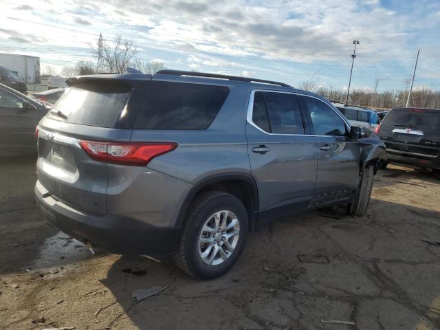 1GNERGKW8KJ261113 - 2019 CHEVROLET TRAVERSE LT 灰色 照片 3