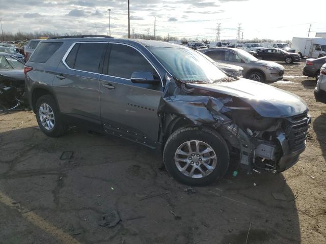 1GNERGKW8KJ261113 - 2019 CHEVROLET TRAVERSE LT 灰色 照片 4