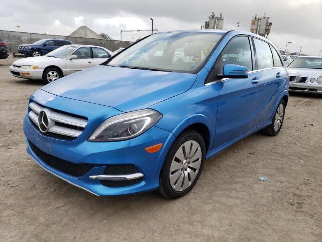 WDDVP9AB5EJ001495 - 2014 MERCEDES-BENZ B ELECTRIC BLUE photo 1