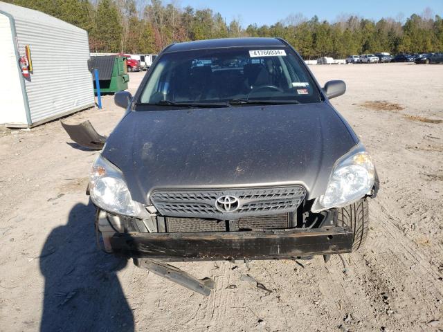 2T1KR32E76C554370 - 2006 TOYOTA COROLLA MA XR GRAY photo 5