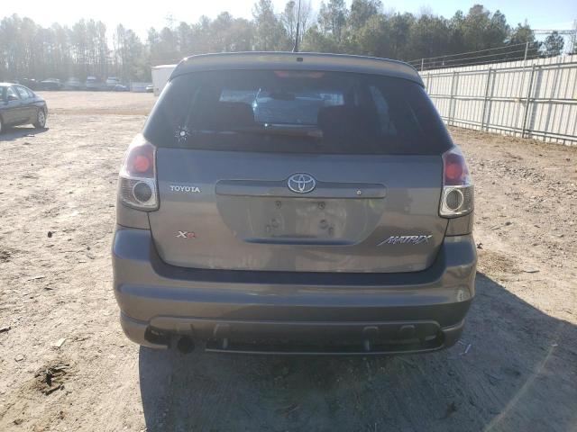 2T1KR32E76C554370 - 2006 TOYOTA COROLLA MA XR GRAY photo 6