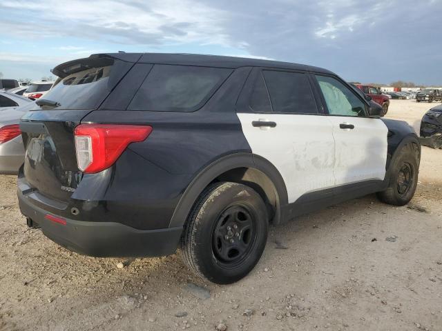 1FM5K8AB6NGC24379 - 2022 FORD EXPLORER POLICE INTERCEPTOR 双色 照片 3