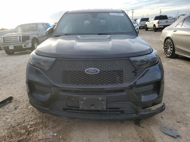 1FM5K8AB6NGC24379 - 2022 FORD EXPLORER POLICE INTERCEPTOR 双色 照片 5