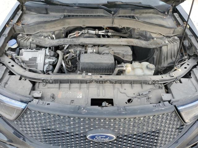 1FM5K8AB3MGB04683 - 2021 FORD EXPLORER POLICE INTERCEPTOR ორფეროვანი ფოტო 12